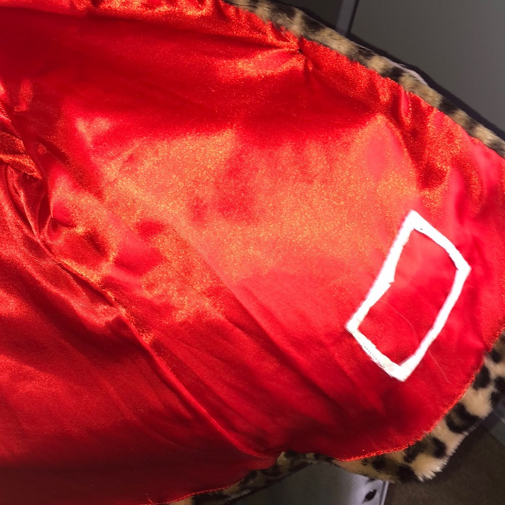 Lille Girls Leopard faux coat - Picture 5 of 5